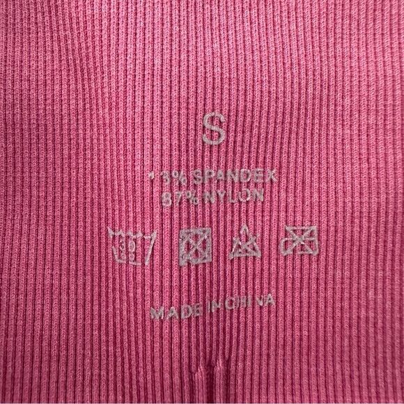 NVGTN Pink High Waisted Leggings Size Small - Picture 4 of 4